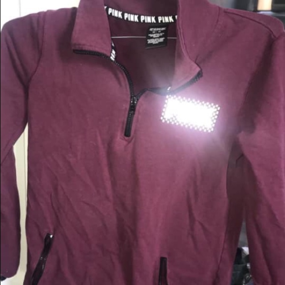 Women’s PINK 1/2 Zip Up